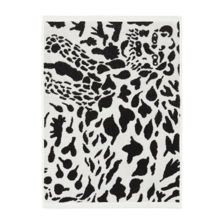 Dvielis 50x70cm Cheetah melns | black