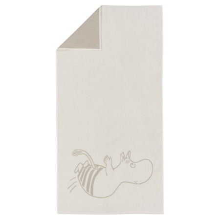 Vannas dvielis 70x140 cm Trollītis Mumins balts | Moomintroll white